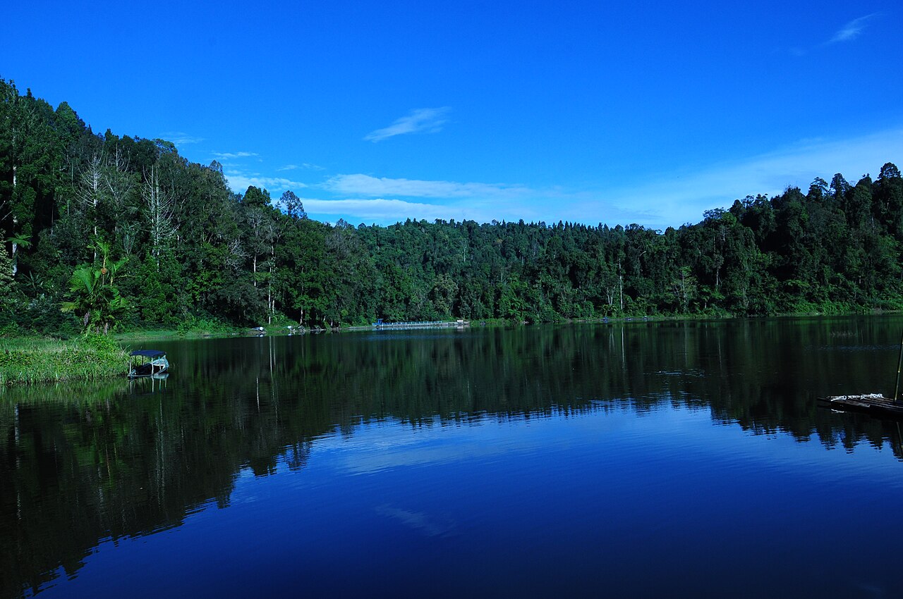 Situ Gunung lake in Sukabumi